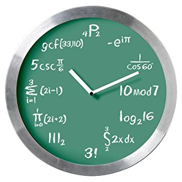 Mathematical Clock - Geek Gifts