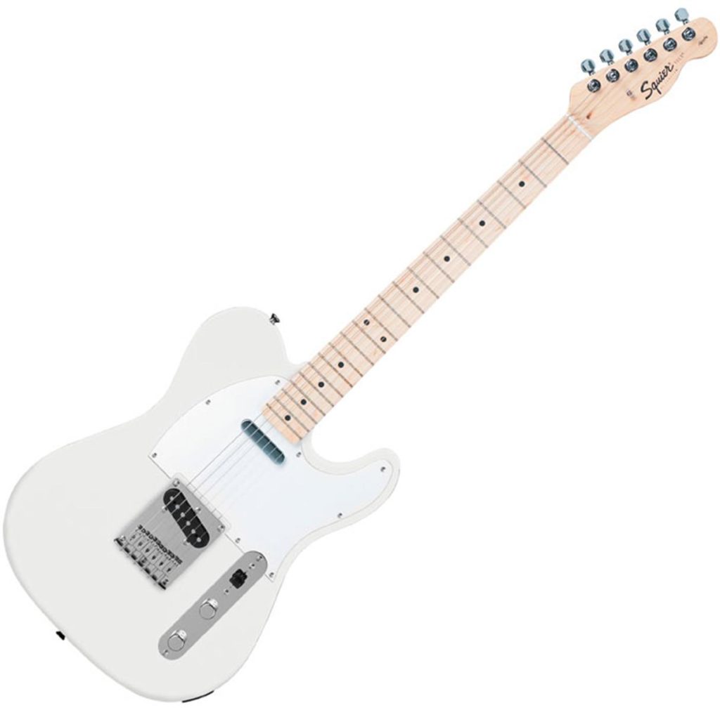 Squier by Fender Affinity Telecaster Beginner Electric Guitar - Maple Fingerboard, Arctic White