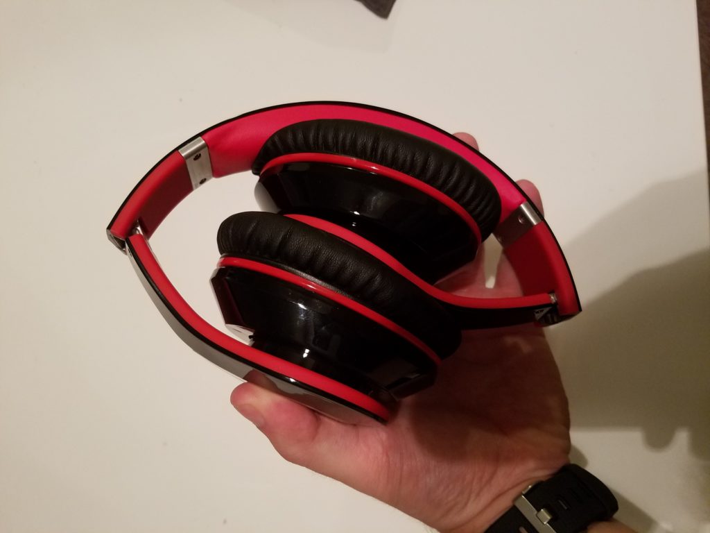 MPOW Bluetooth Headphones Collapsed